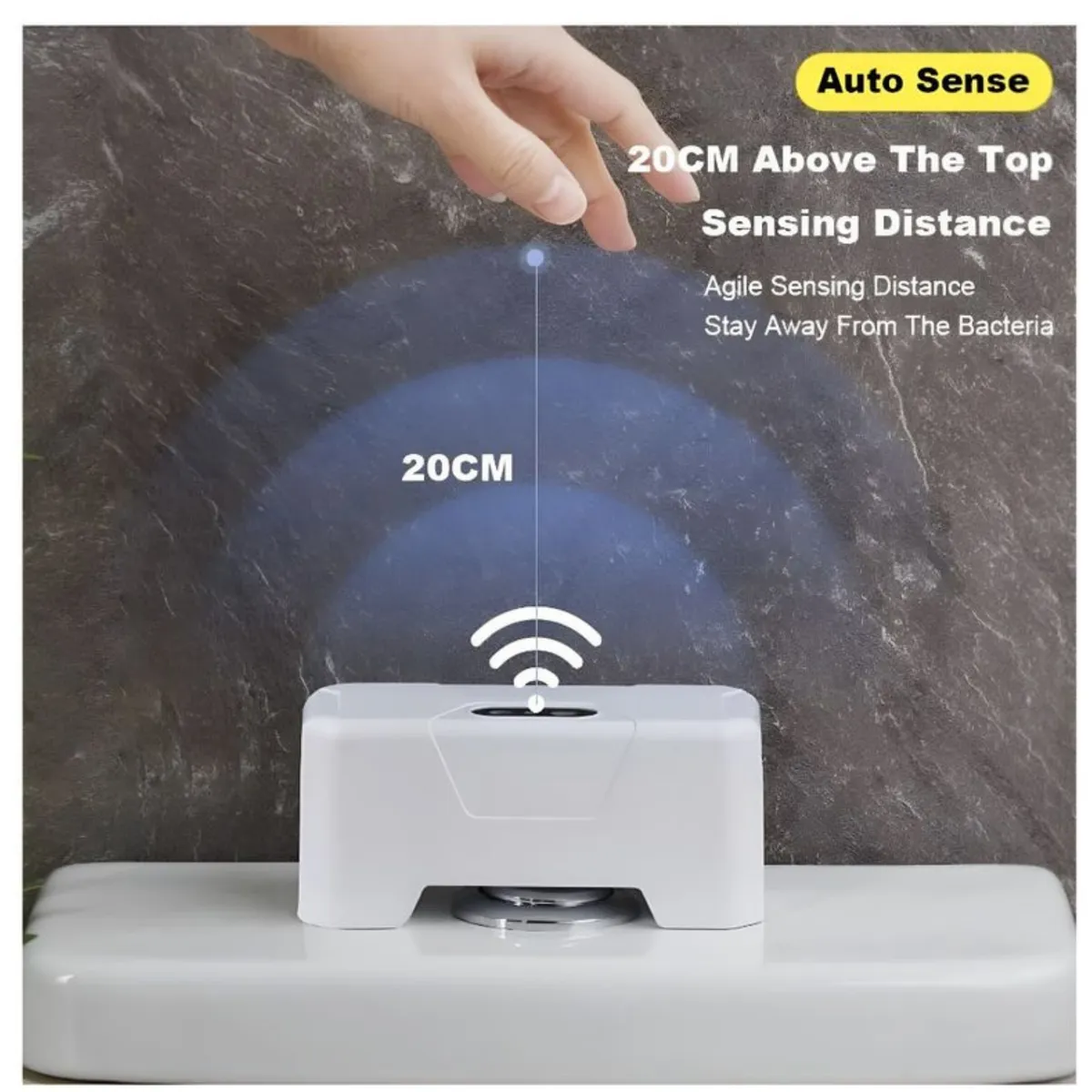 GENERICO - Sensor de Descarga de Inodoro           Automático Detección Inteligente