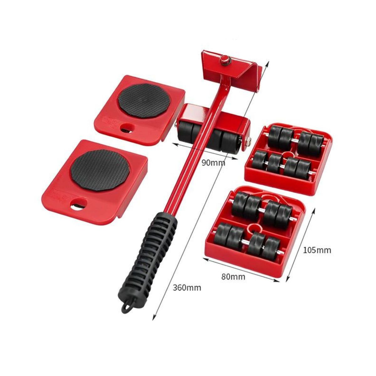 GENERICO - Elevador Deslizador para Transportar Muebles