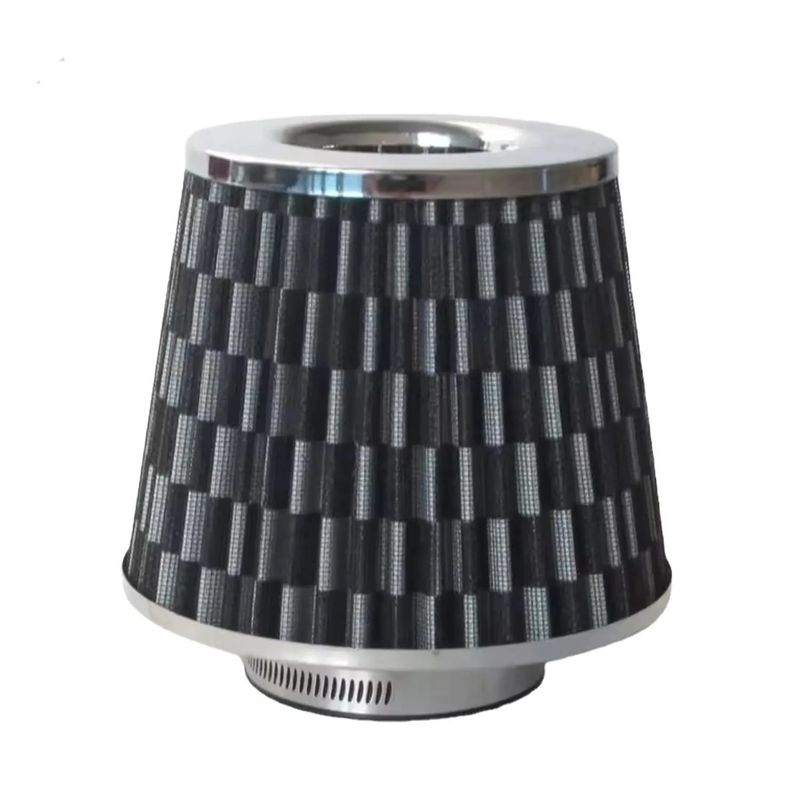 GENERICO - Filtro de Aire Cónico Deportivo Universal Carbón