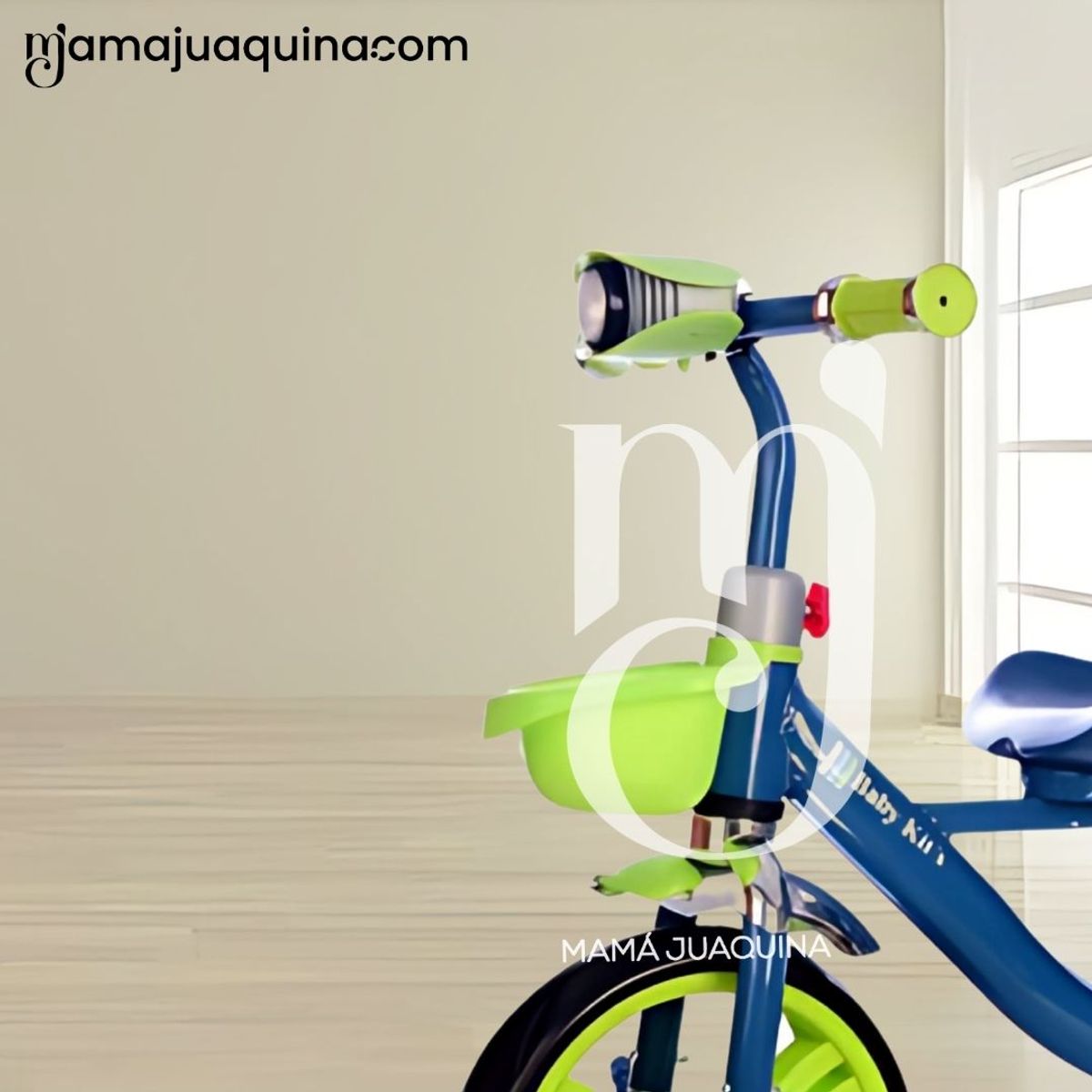 BABY - Triciclo Gemelar Musical «DUO NEON» Edición Limitada Green