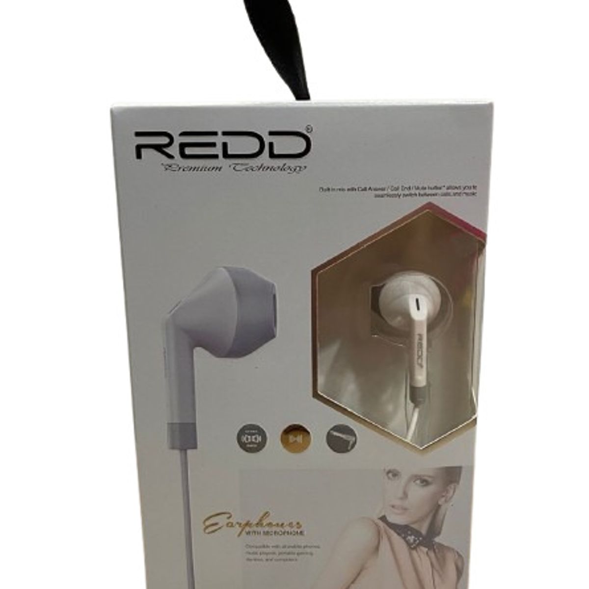 GENERICO - Audífonos Alámbricos REDD RD-3022 con Micrófono  Sonido Estéreo Premium