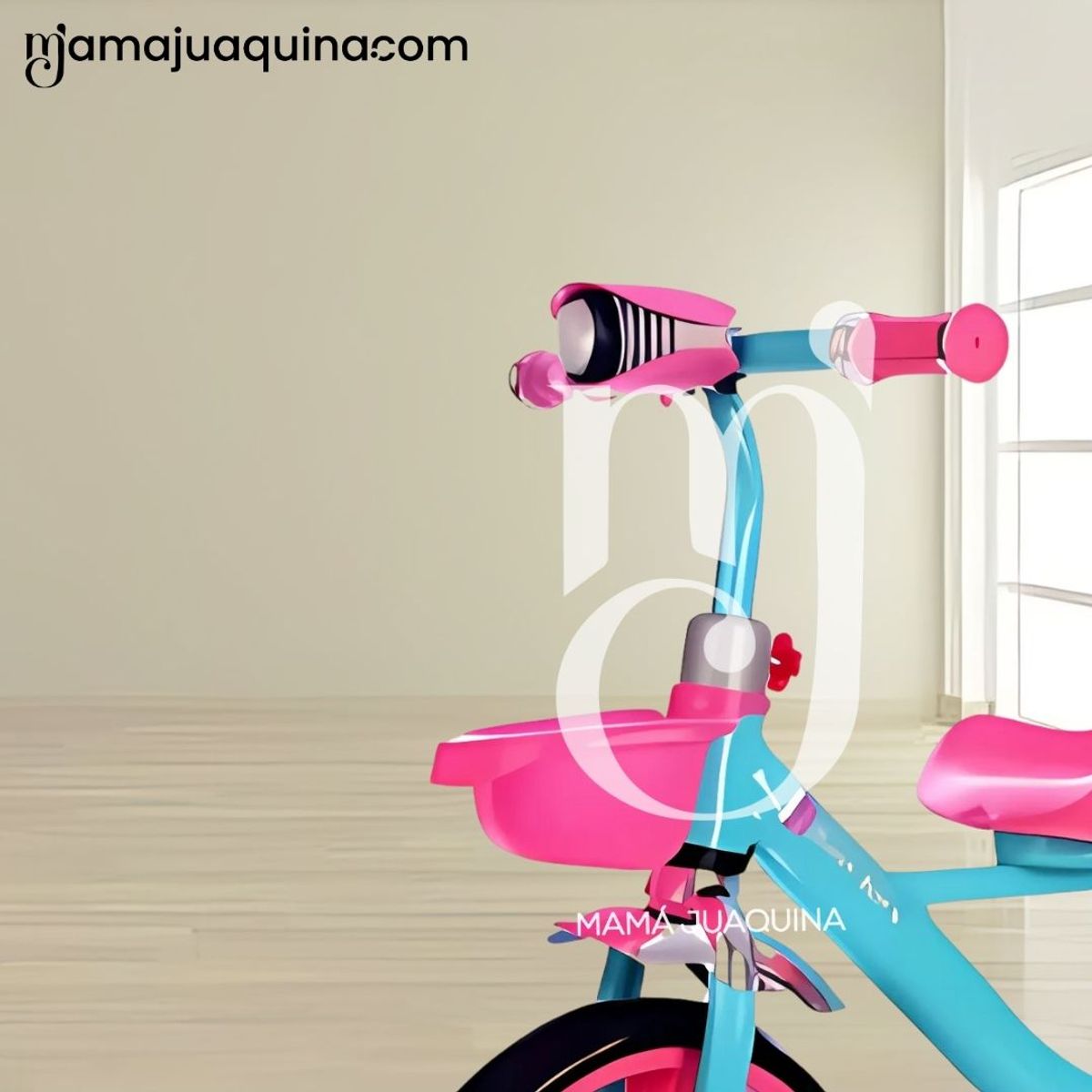 BABY - Triciclo Gemelar Musical «DUO NEON» Edición Limitada Pink