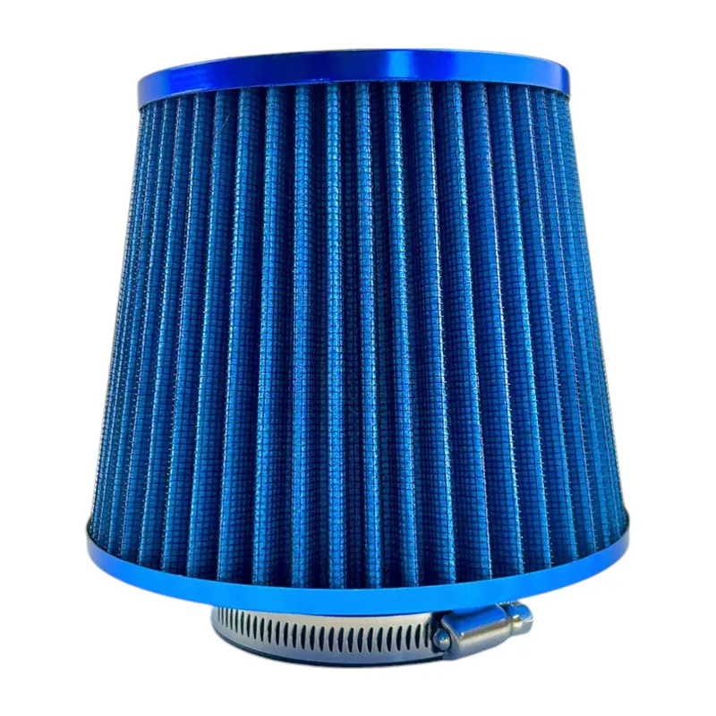 GENERICO - Filtro de Aire Cónico Deportivo Universal Azul