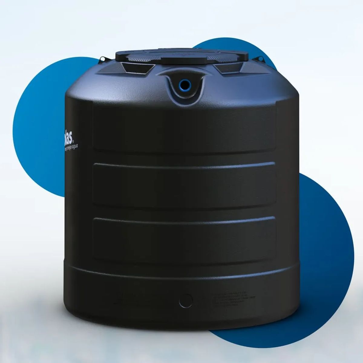 ROTOPLAS - TANQUE PLUS + 1100L SMA NEGRO ROTOPLAS