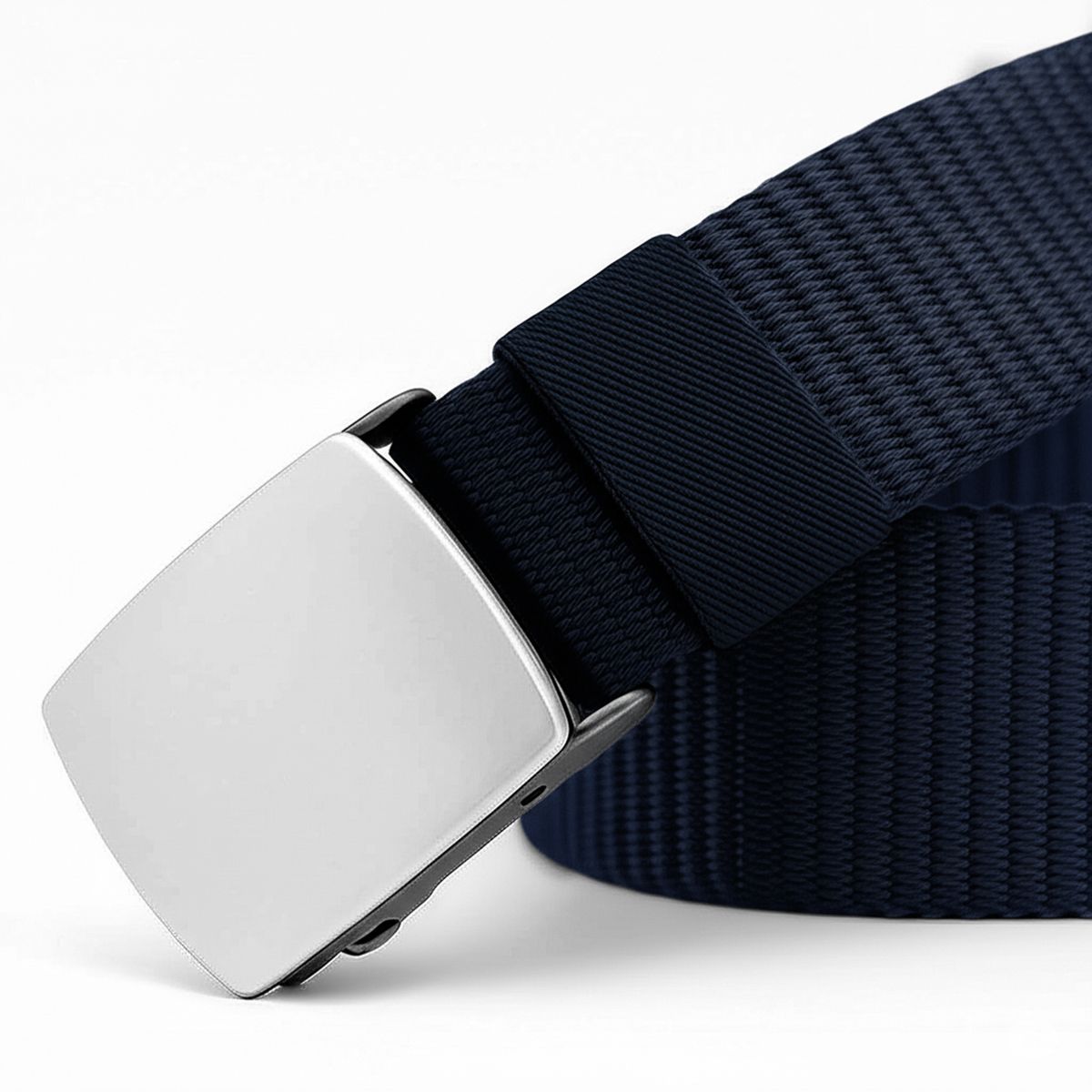 GENERICO - CORREA TÁCTICA AZUL CON HEBILLA METALICA