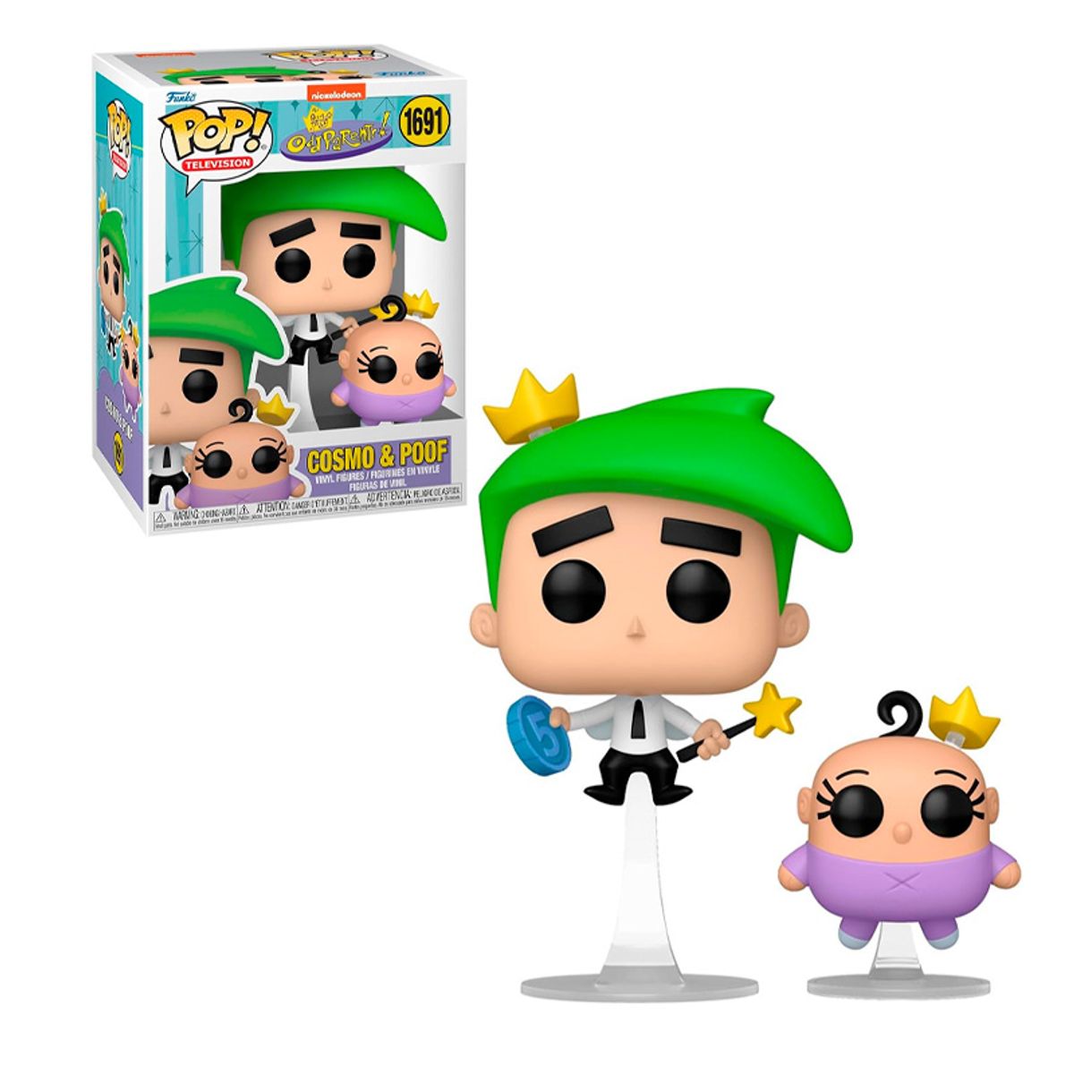 FUNKO - PADRINOS MAGICOS COSMO Y PUFF 1691 FUNKO