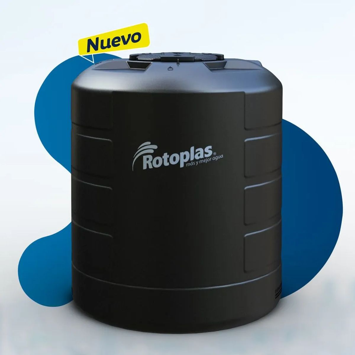 ROTOPLAS - TANQUE PLUS + 2500L SMA NEGRO ROTOPLAS