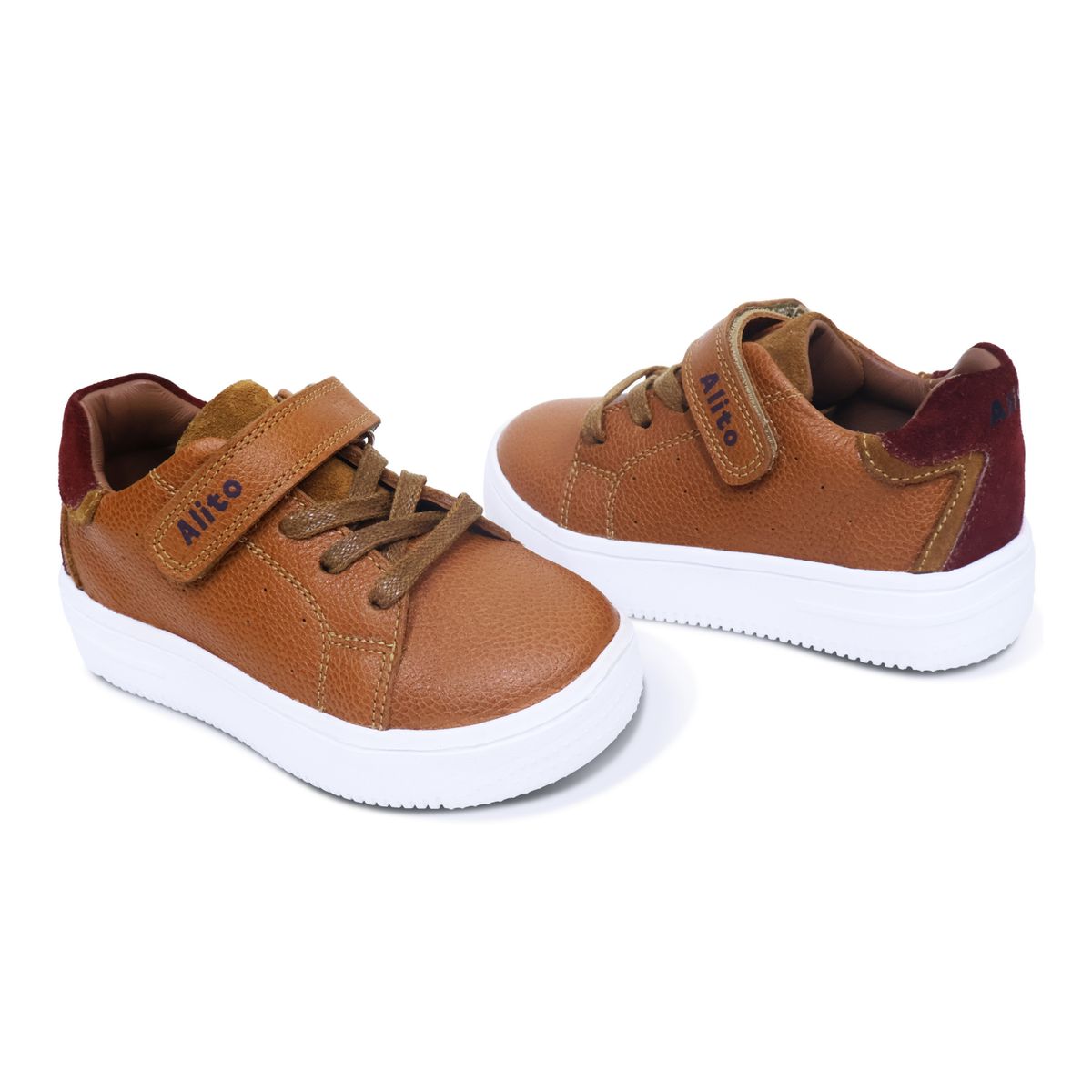 CALZADOS ALITO - Zapatilla de cuero niño 28040