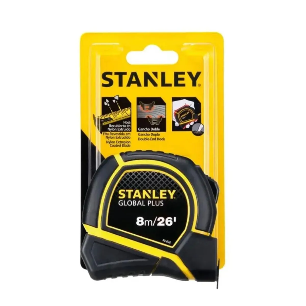 STANLEY - Wincha Global Plus 8 metros Stanley