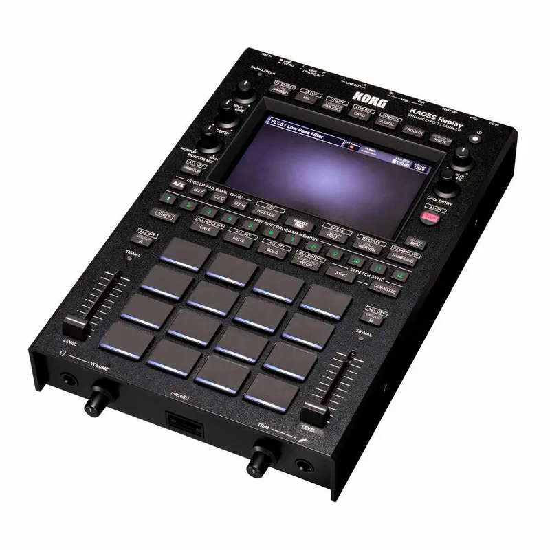 KORG - SAMPLEADOR - KORG - KAOSS REPLAY - NEGRO