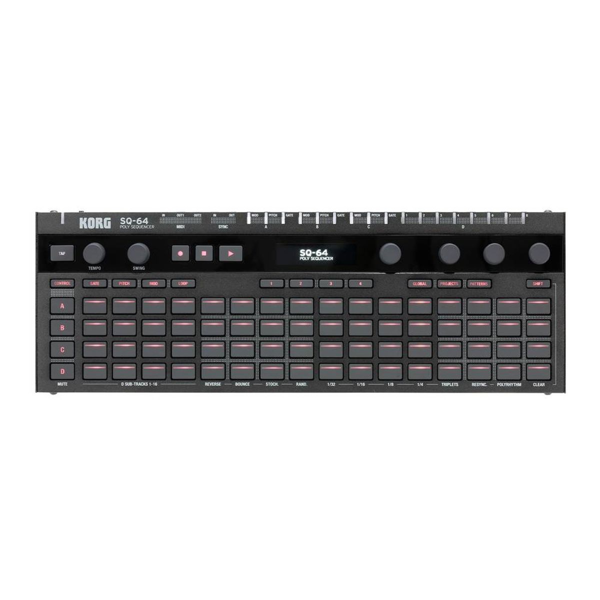 KORG - Secuenciador - KORG - SQ-64 - Negro