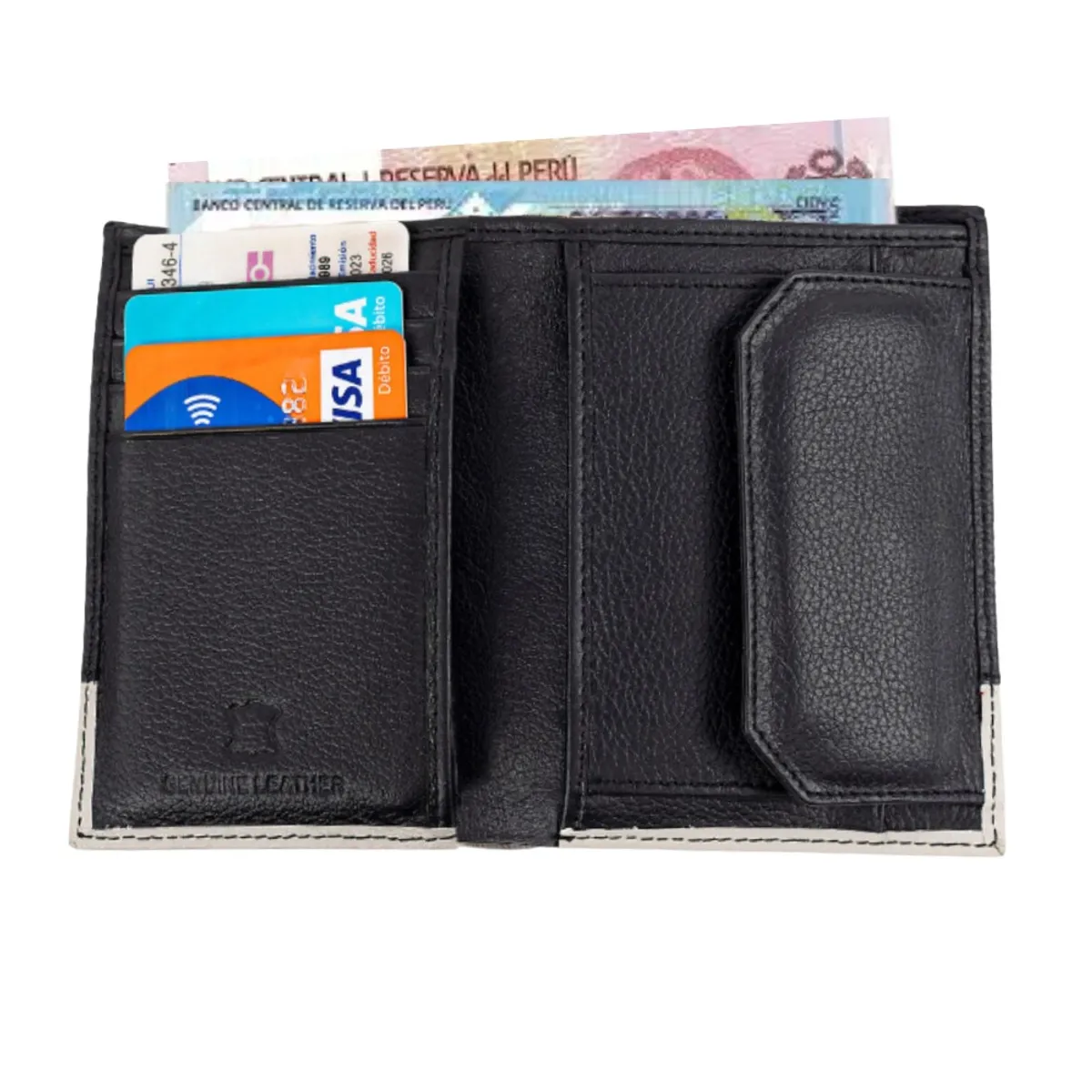 ARMUZ - Billetera de cuero vacuno AR08-A