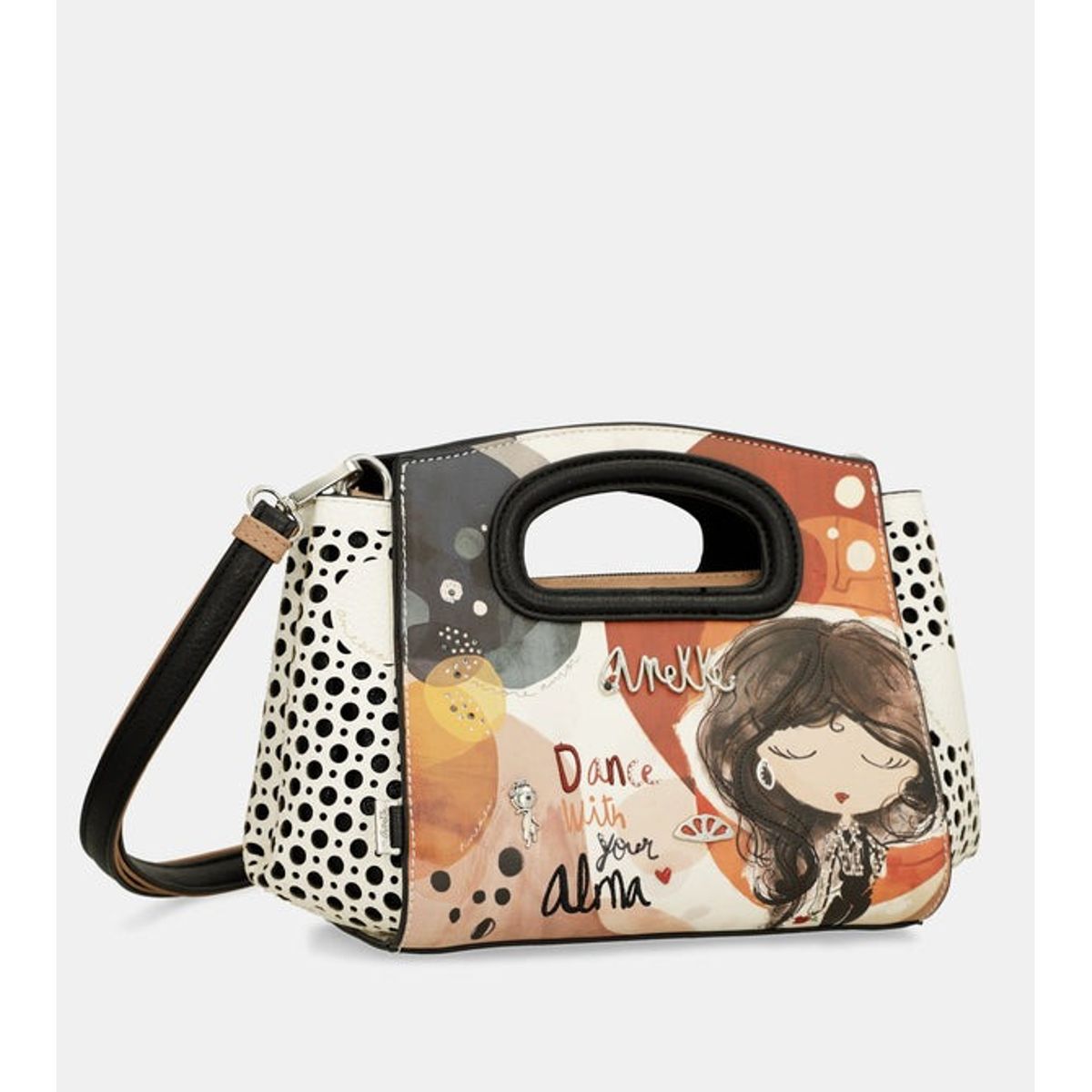 GENERICO - Crossbody morral con asa de mano-Anekke Alma