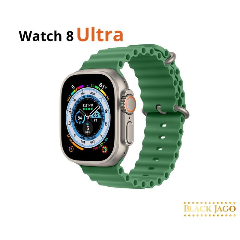 GENERICO - Smartwatch Watch 8 Ultra Gama Alta Verde