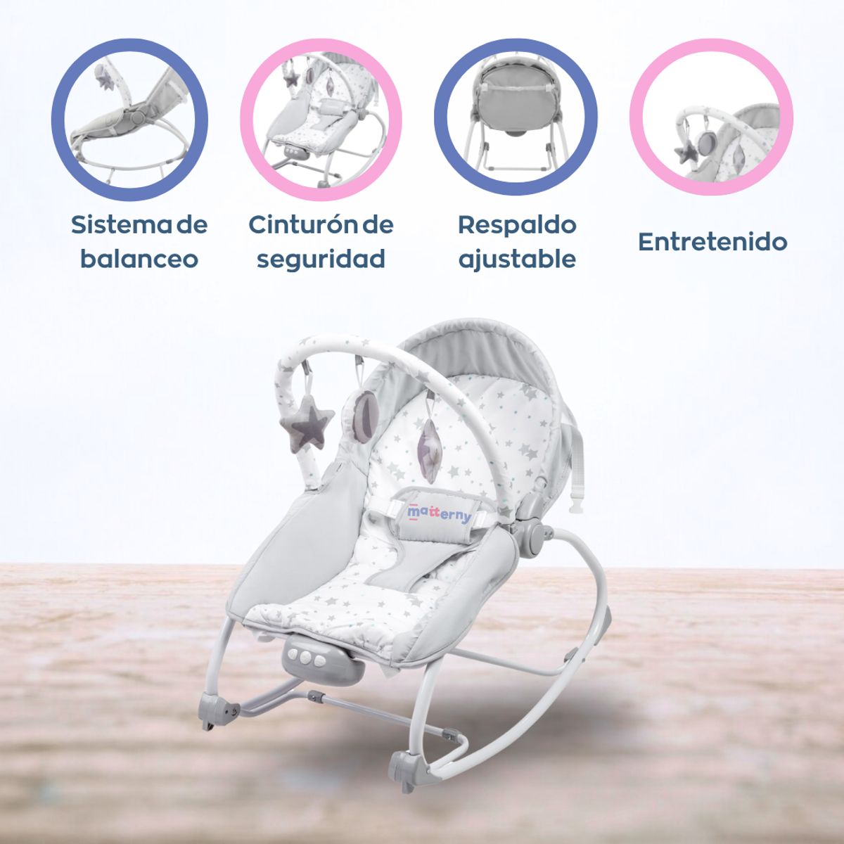 CARESTINO - Mecedora CARESTINO «DONDOLO»