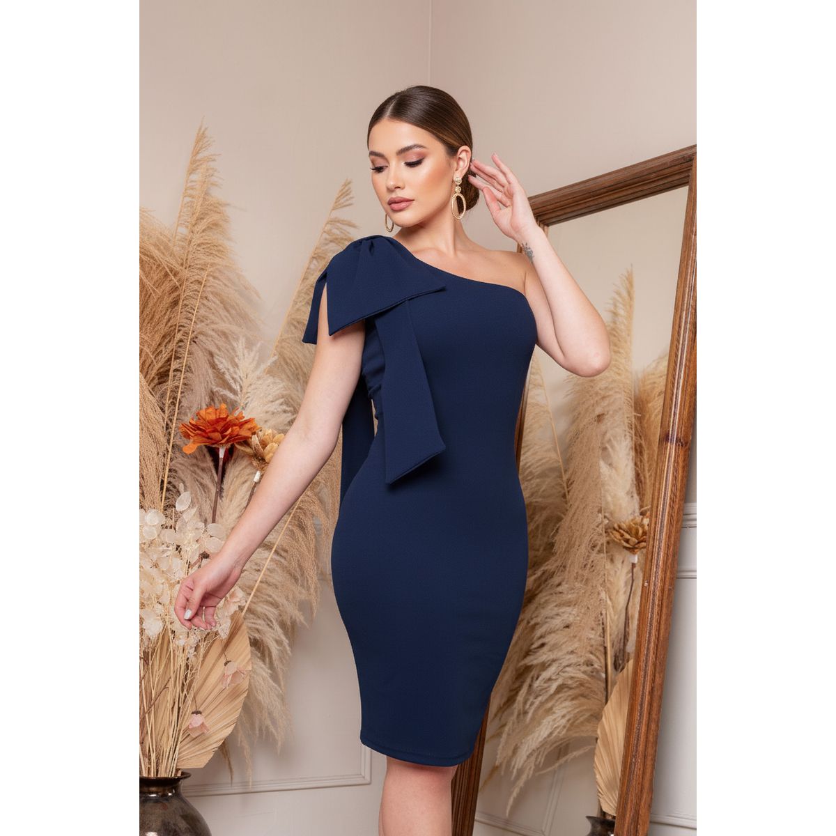 ARMA TU LOOK - VESTIDO LISSET UN HOMBRO CON LAZO ARMA TU LOOK