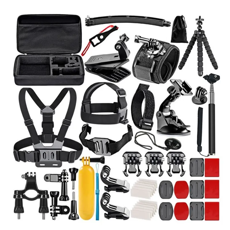 OEM - Kit Accesorios Para Camaras Deportivas Gopro - Maleta 40 Piezas