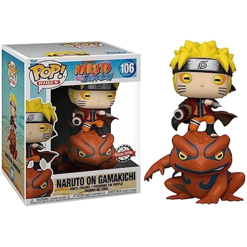 FUNKO - Funko Pop Naruto Con Gamakichi 106 Naruto Shippuden