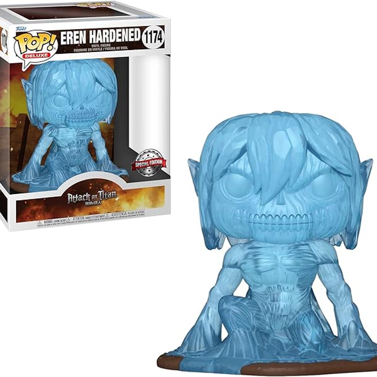 FUNKO - Funko Pop Eren Hardened Special Edition 1174 Attack on Titan