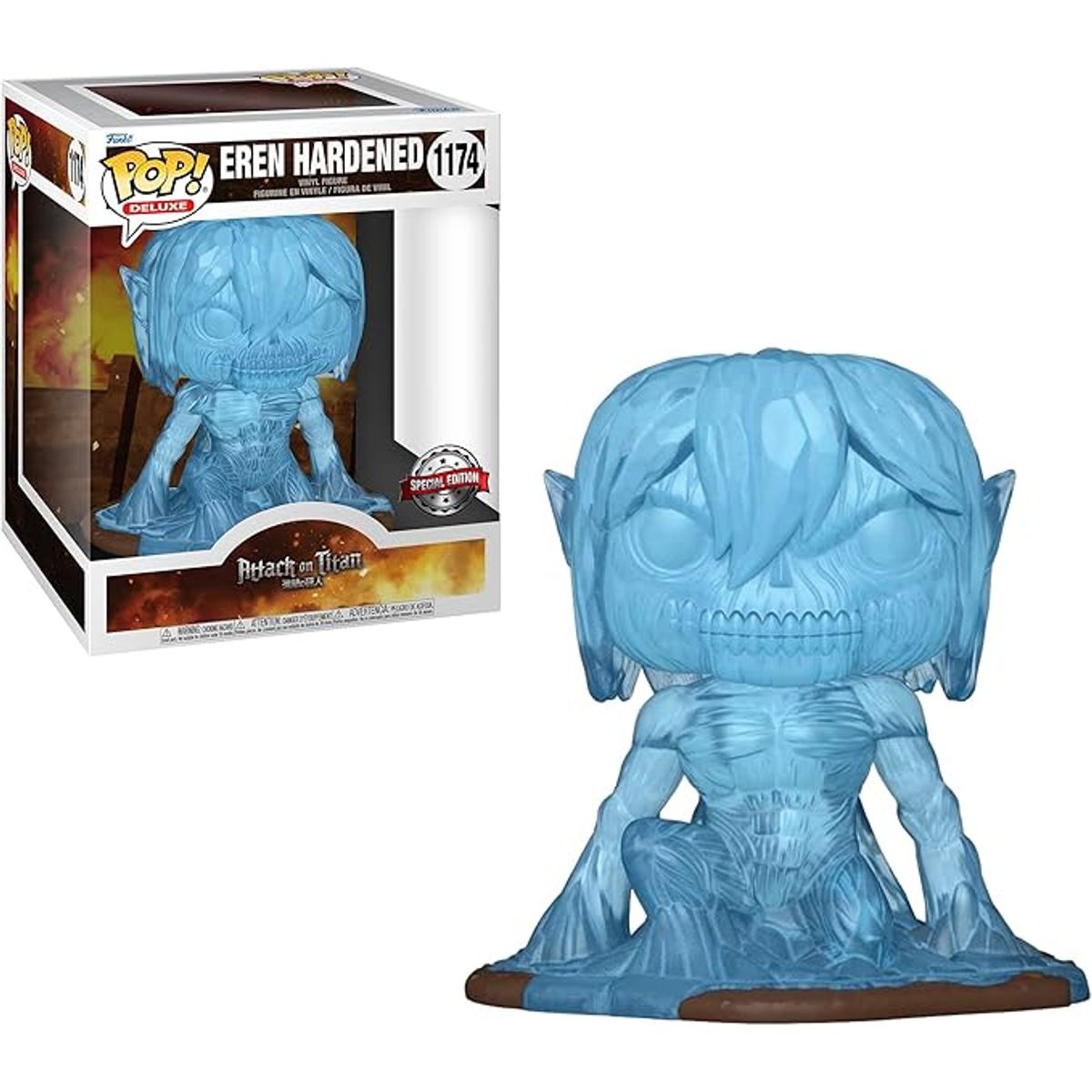 FUNKO - Funko Pop Eren Hardened Special Edition 1174 Attack on Titan