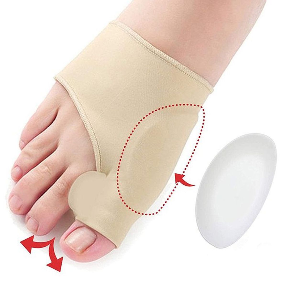 ROSH - Corrector De Juanete Para Aliviar El Dolor De Los Dedos De Los Pies