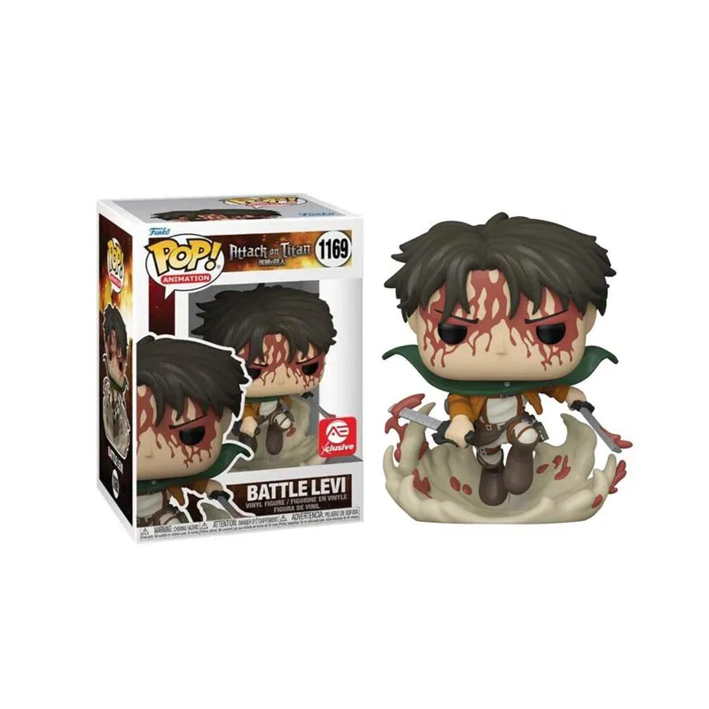 FUNKO - Funko Pop Battle Levi 1169 Exclusivo AE Attack on Titan