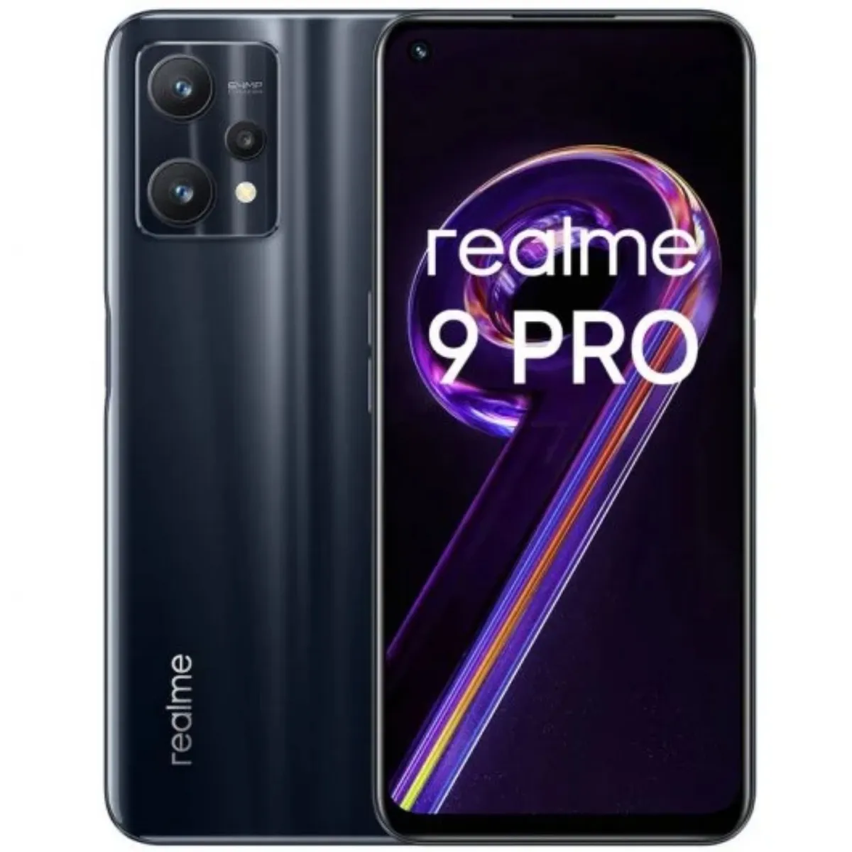 REALME - Celular Realme 9 Pro 5G 8GB RAM 128GB 6.6" Cámara frontal 64 Color negro medianoche