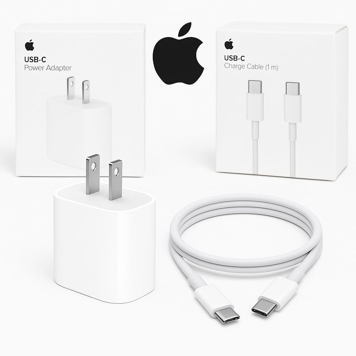 APPLE - Cargador  Apple  20w + Cable USB-C a C