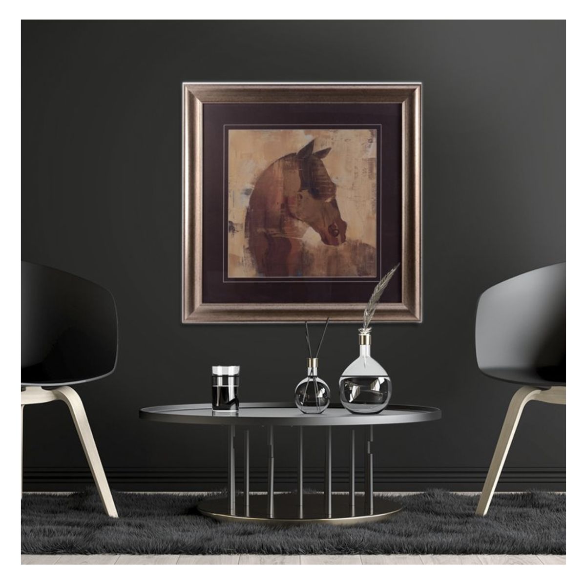 CONCEPT - CUADRO DE CABALLO VINTAGE