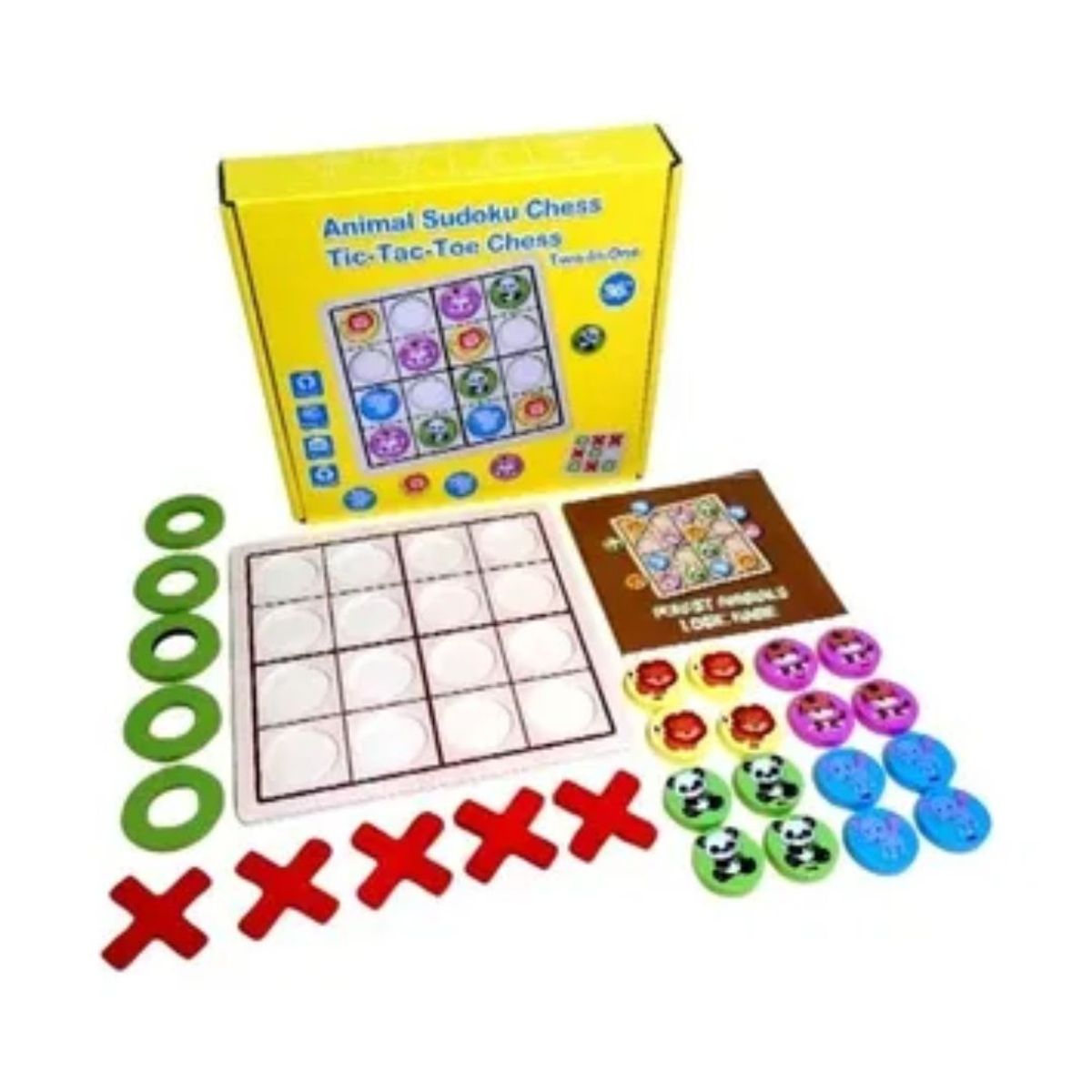 GENERICO - Sodoku Para Niños De Animales