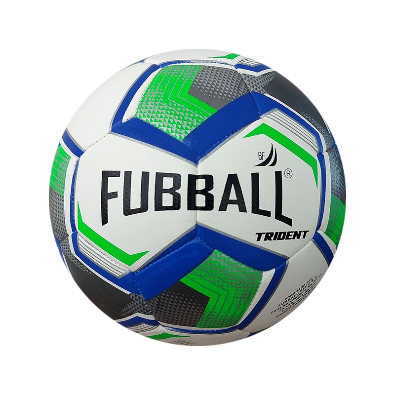 FUBBALL - PELOTA  PROFESIONAL CUERO SINTÉTICO PUN5 VERDE  TRIDENT