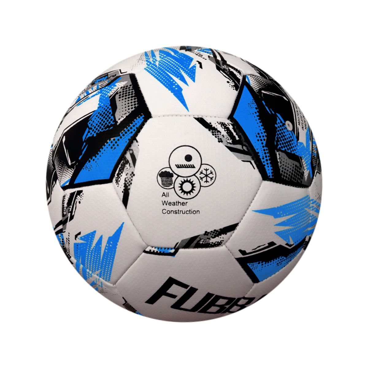 FUBBALL - PELOTA  PROFESIONAL CUERO SINTÉTICO PU N4 CELESTE  TRIDENT