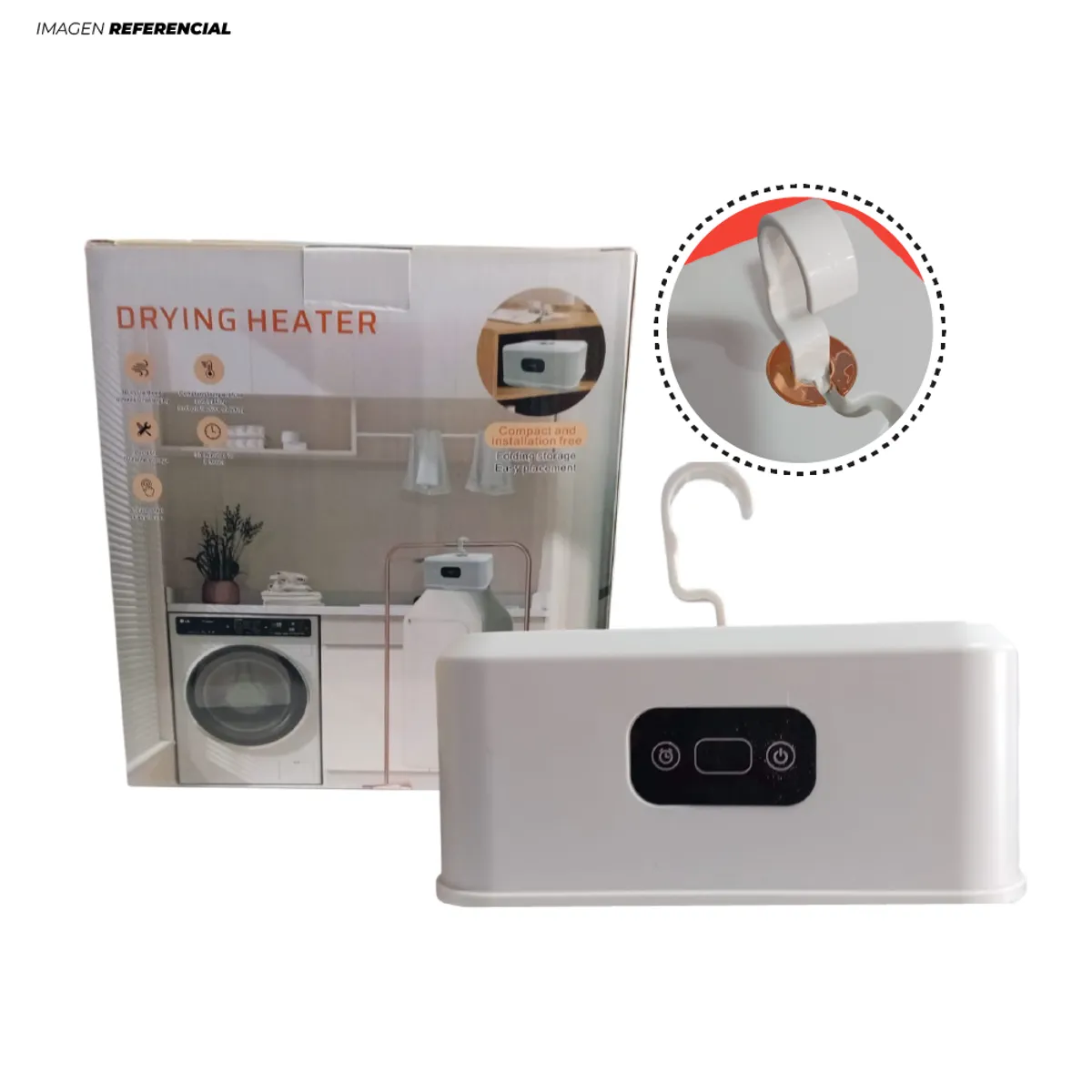 GENERICO - Secadora de Ropa Practica y Plegable