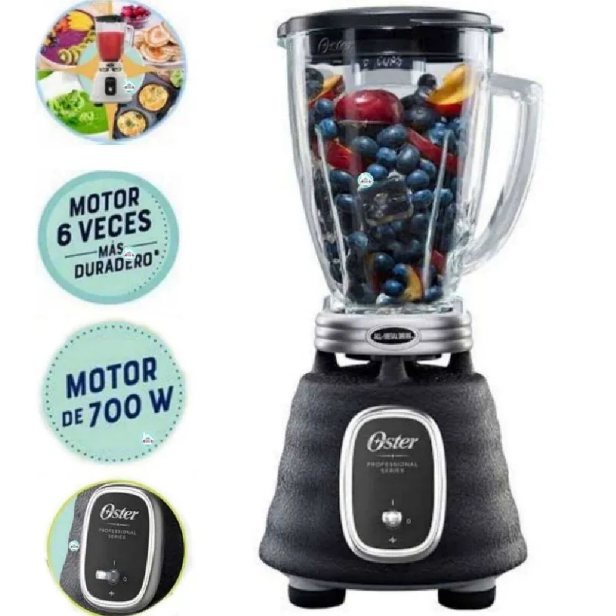 OSTER - Licuadora Clásica 15L Oster BLSTBPST-053 - Negro