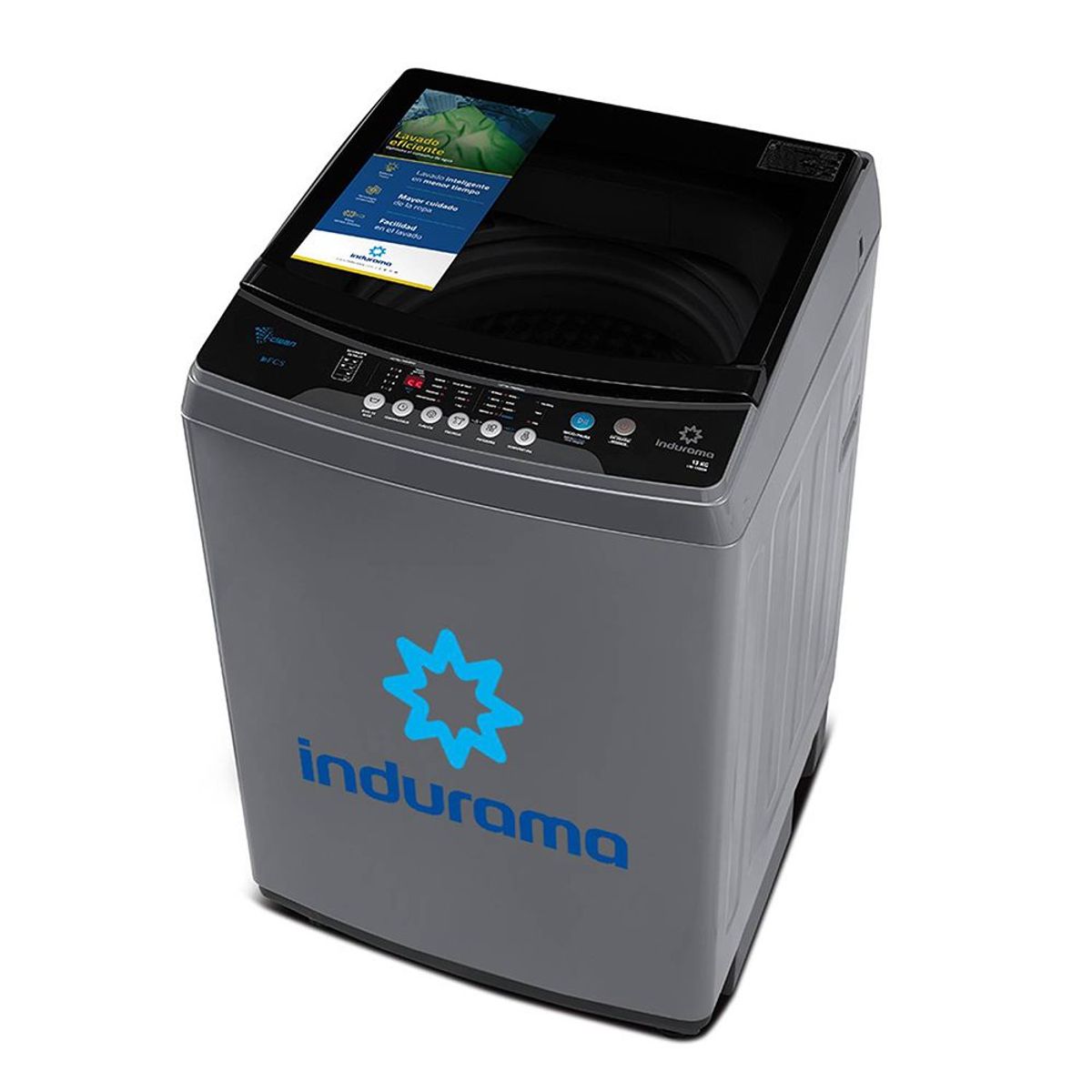 INDURAMA - Lavadora automática 19 kg Croma Indurama LRI-19CRI