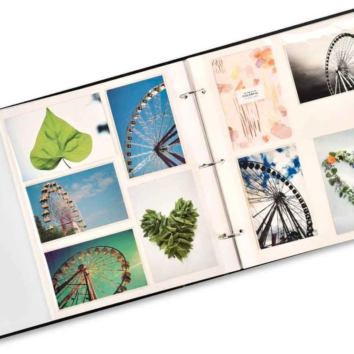 GENERICO - Hojas Adhesivas para Álbum – Pack x10 (26 x 27 cm)