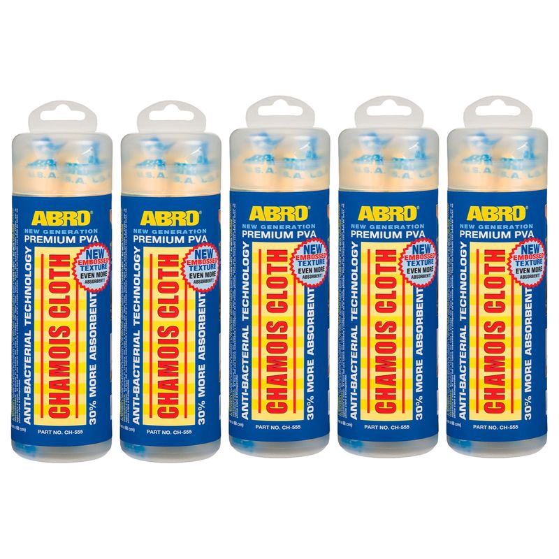 ABRO - ABRO Secador de Gamuza Chamois CH-555 Pack x 5