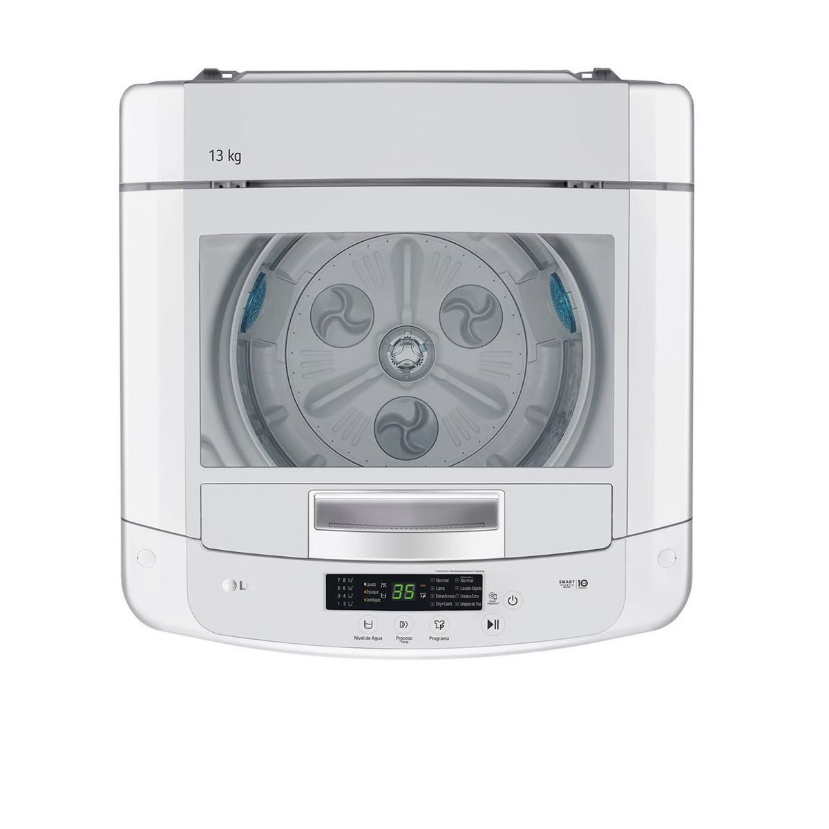 LG - LAVADORA LG WT13WPBK 13 KG BLANCO