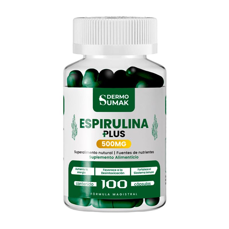 GENERICO - ESPIRULINA PLUS 500MG DERMO SUMAK