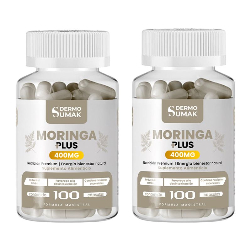 GENERICO - MORINGA PLUS 400MG DERMO SUMAK 2 UND