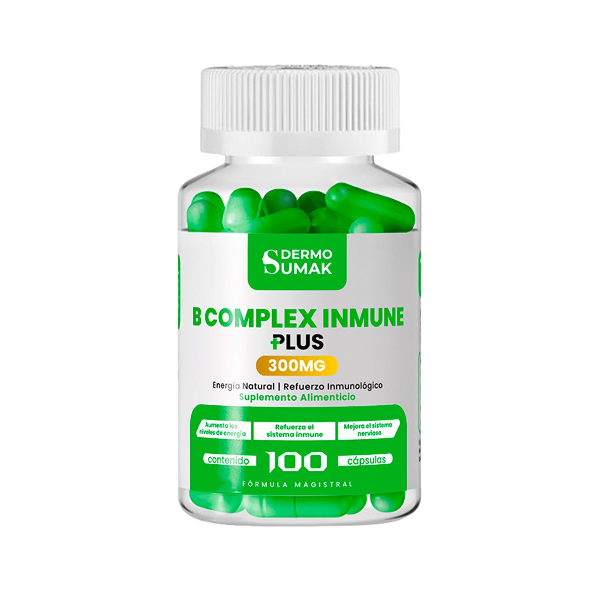 GENERICO - B COMPLEX INMUNE 100 CAPSULAS DERMO SUMAK