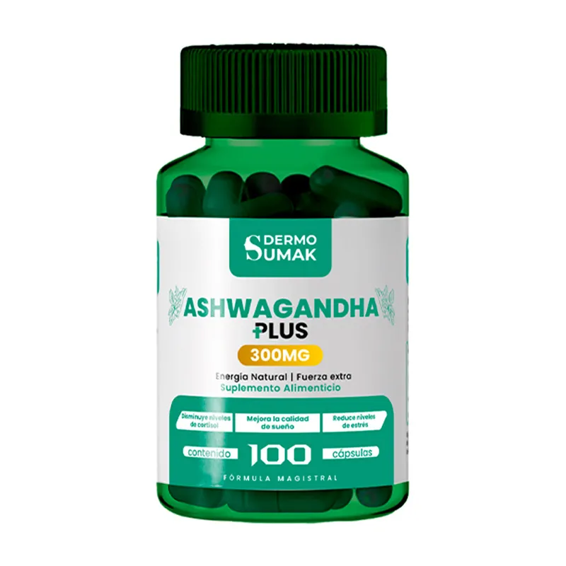 GENERICO - ASHWAGANDHA PLUS 100 CAPSULAS DERMO SUMAK