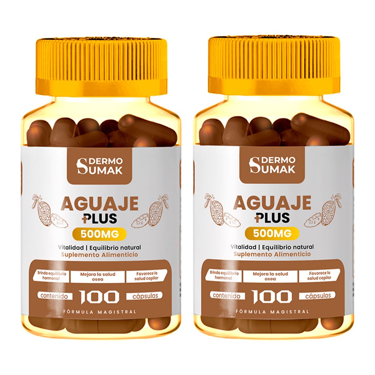 GENERICO - AGUAJE PLUS 100 CAPSULAS DERMO SUMAK 2 UND