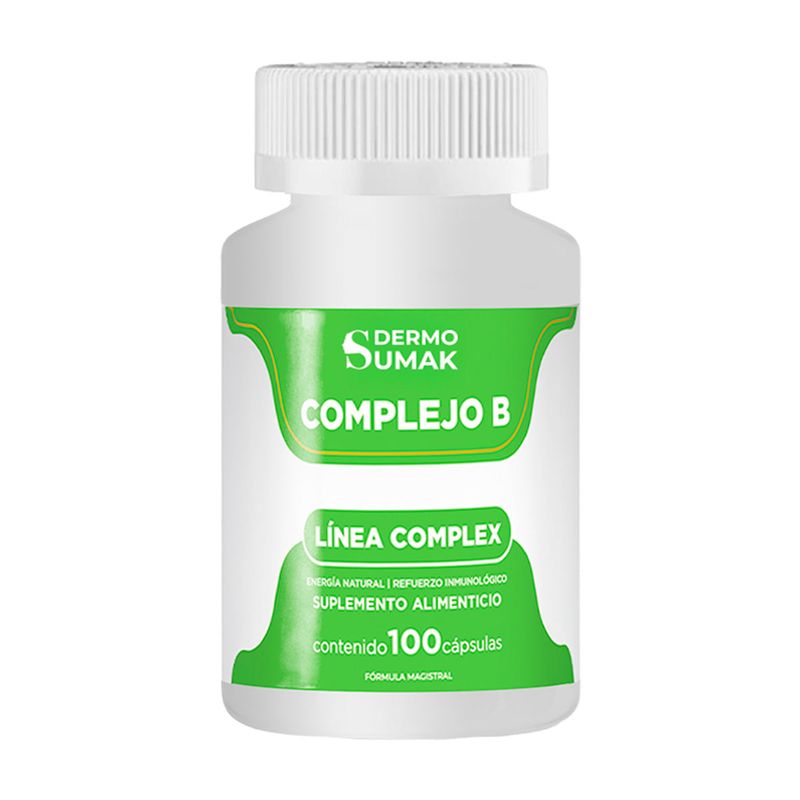 GENERICO - COMPLEJO B ENERGIA NATURAL 100 CAPSULAS DERMO SUMAK