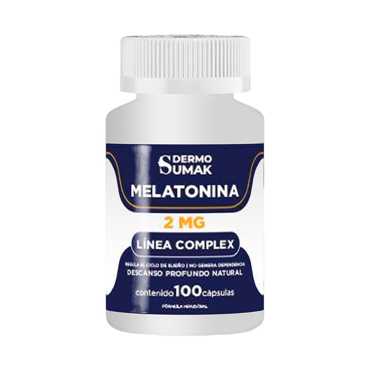 GENERICO - MELATONINA 2MG 100 CAPSULAS COMPLEX DERMO SUMAK