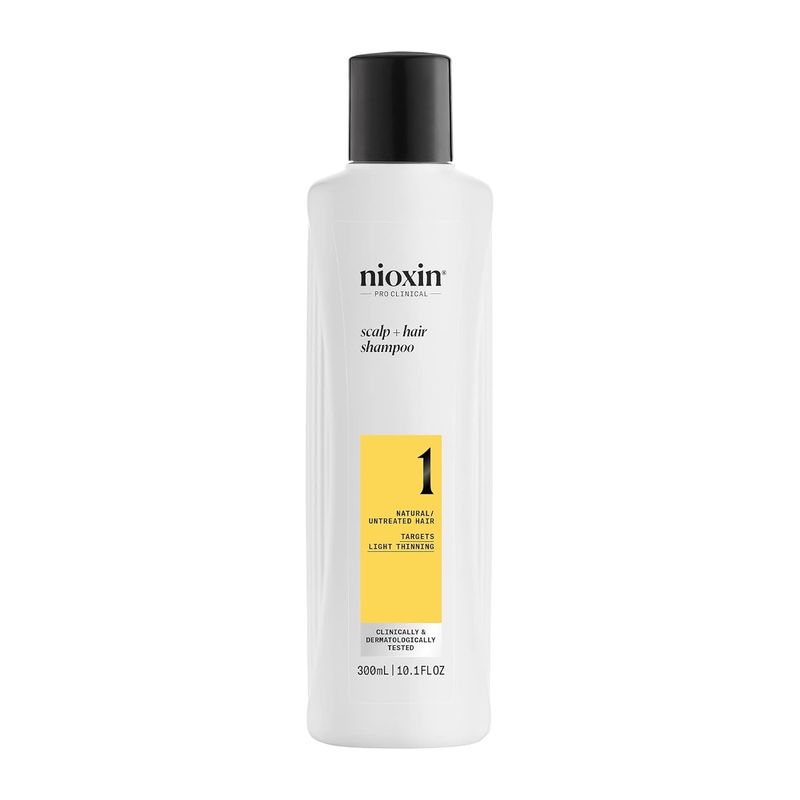 NIOXIN - Nioxin-1 Shampoo Densificador Para Cabello Natural 300ml