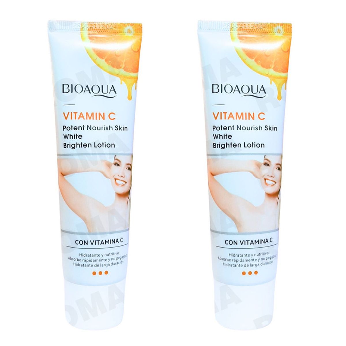 BIOAQUA - PACK 2 LOCIÓN FACIAL CON VITAMINA C 100G BIOAQUA