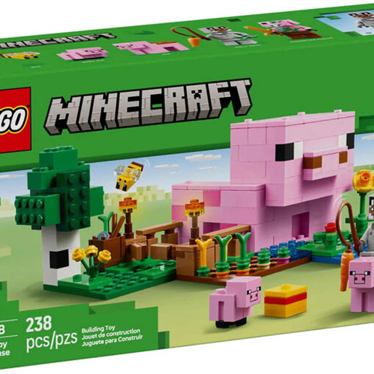 LEGO - LEGO Minecraft 21268 La Casa del Cerdo Bebé