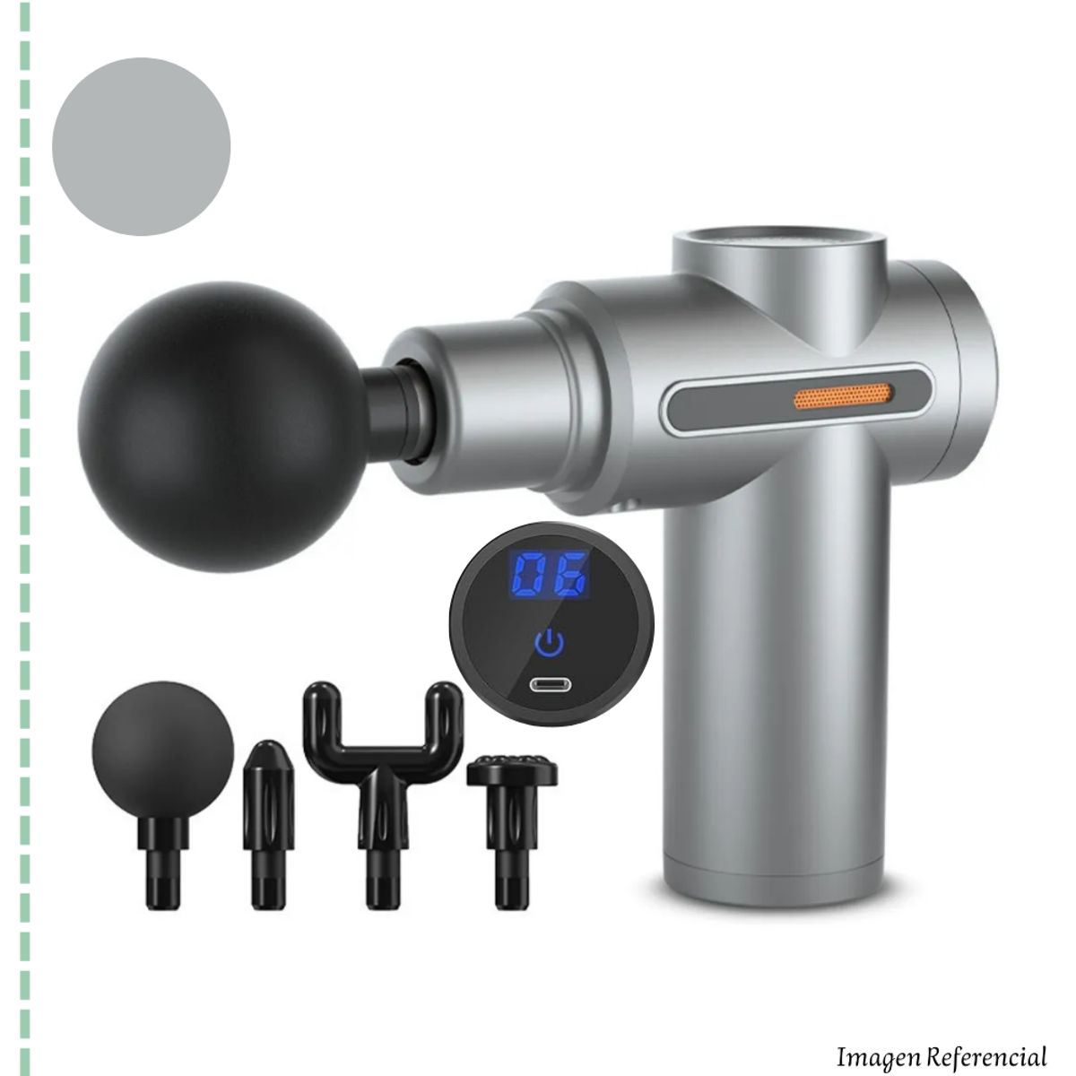 GENERICO - Massage Gun / Pistola Masajeadora con 6 velocidades