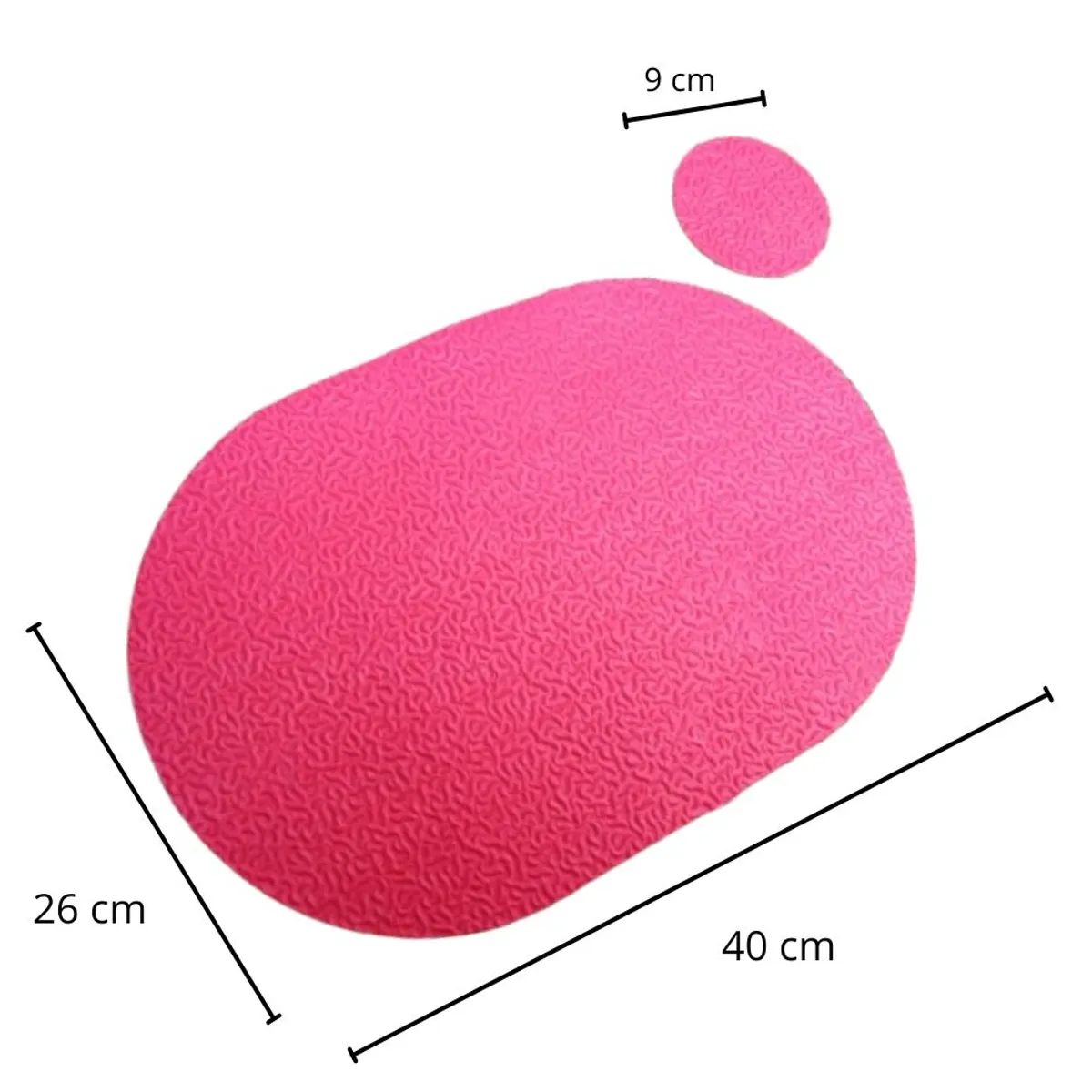 START FG - Set de Individuales y portavasos en Rojo